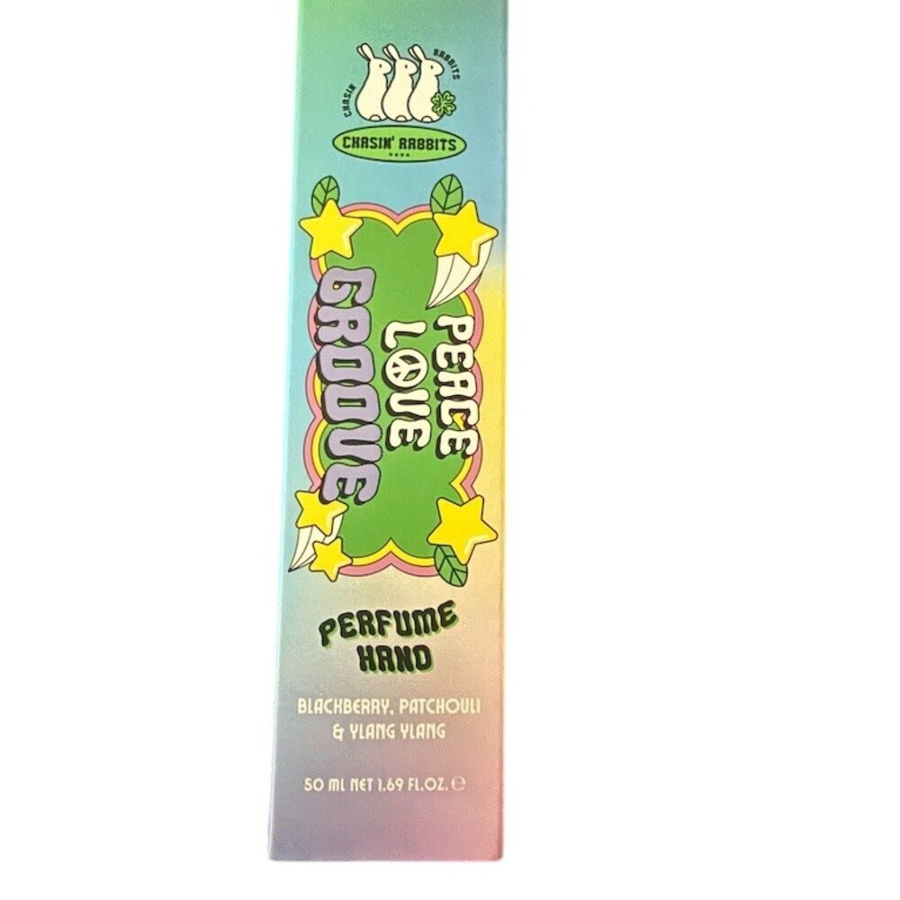 Chasin' Rabbits Peace Love Groove Perfumed Hand Cream 50ml Blackberry